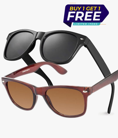 Unisex polarized uv protection  Sunglasses for men & women (Buy 1 Get 1 Free)