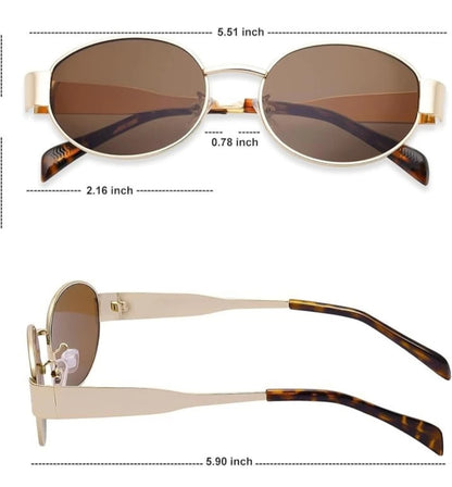 Classy Premium most trendy oval shape sunglasses for womens