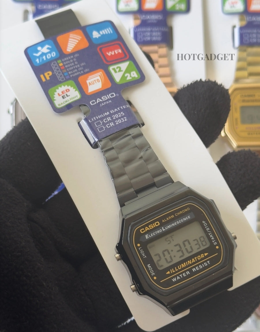 Vintage A168 Unisex (Digital Watch)