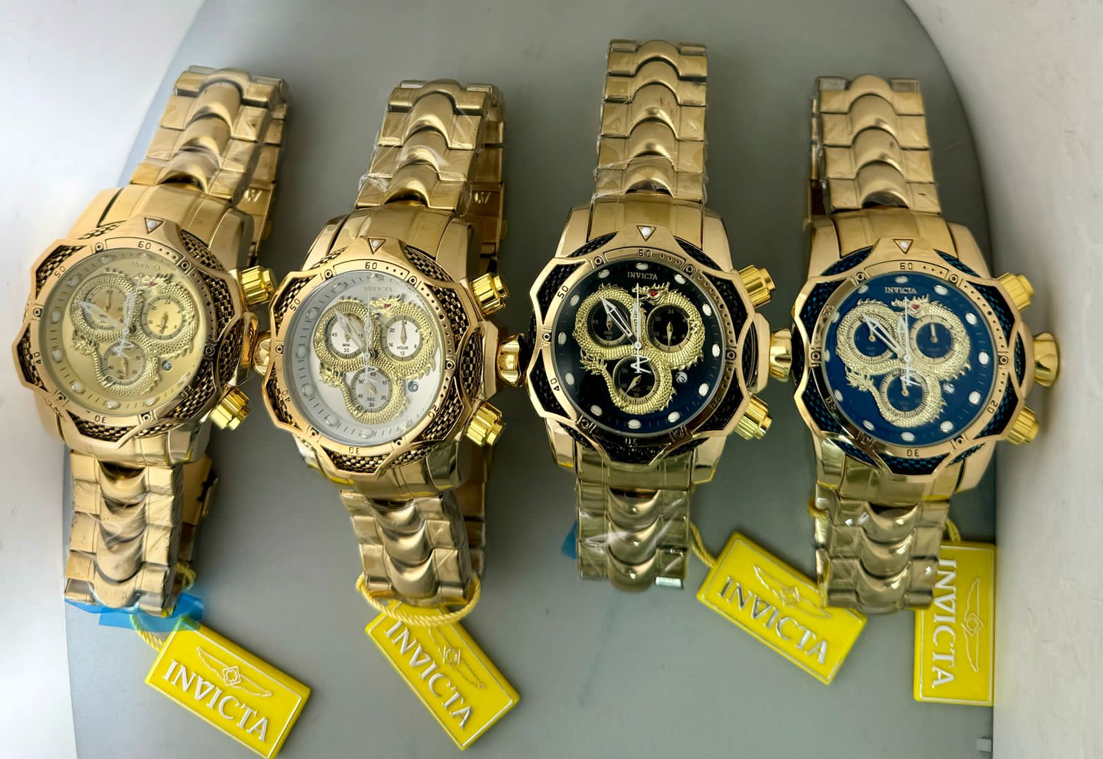 Golden Dragon Watch 💎 Diamond Edition Dubai Imported