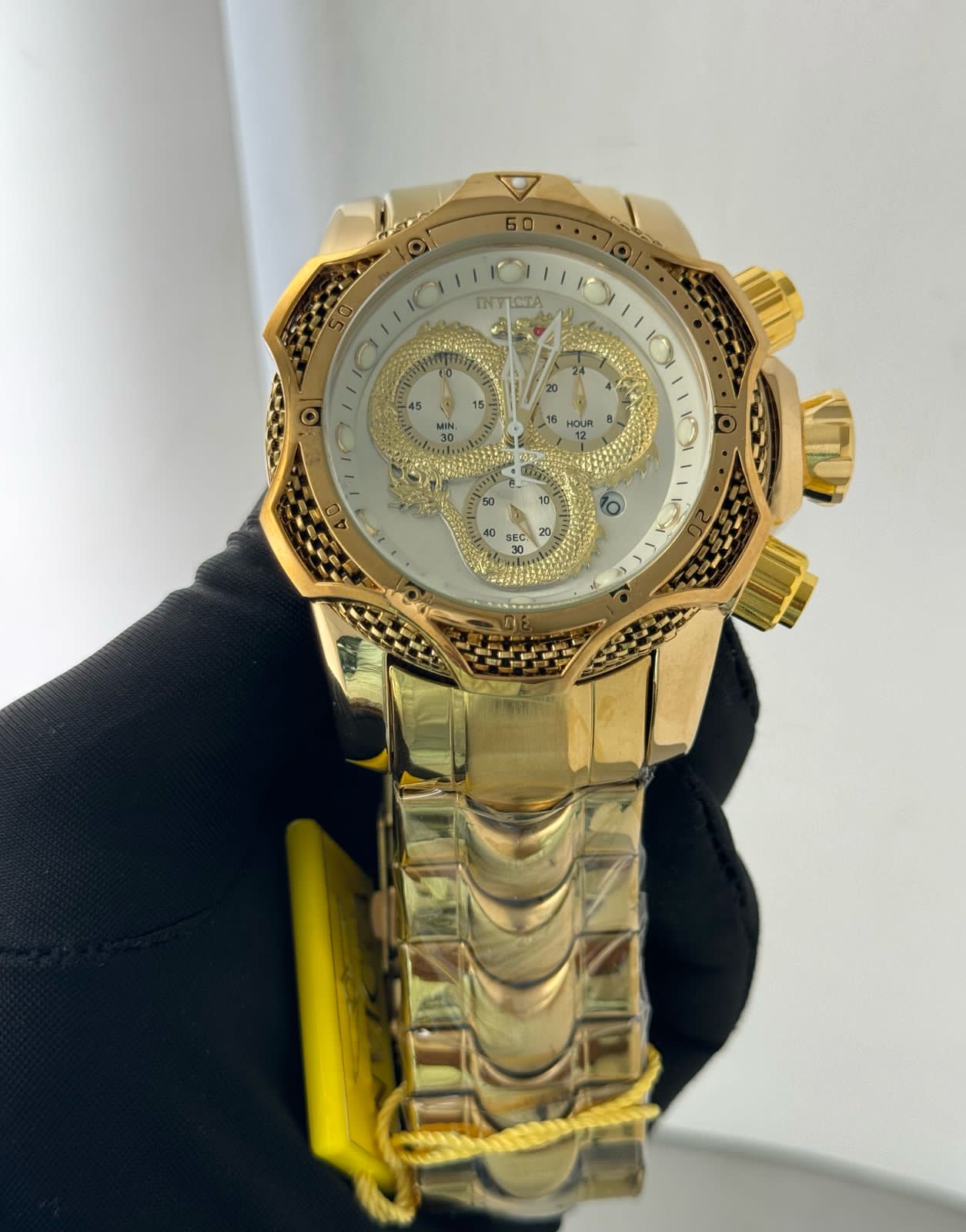 Golden Dragon Watch 💎 Diamond Edition Dubai Imported