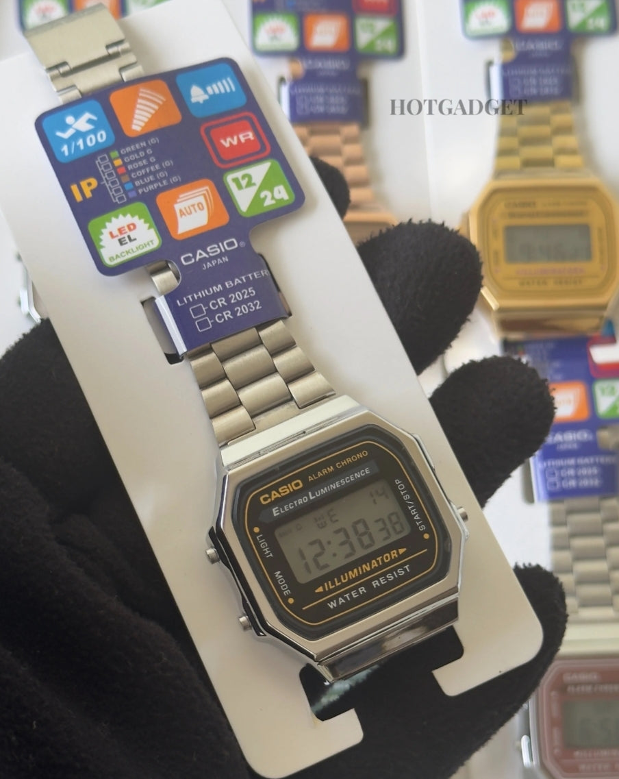 Vintage A168 Unisex (Digital Watch)