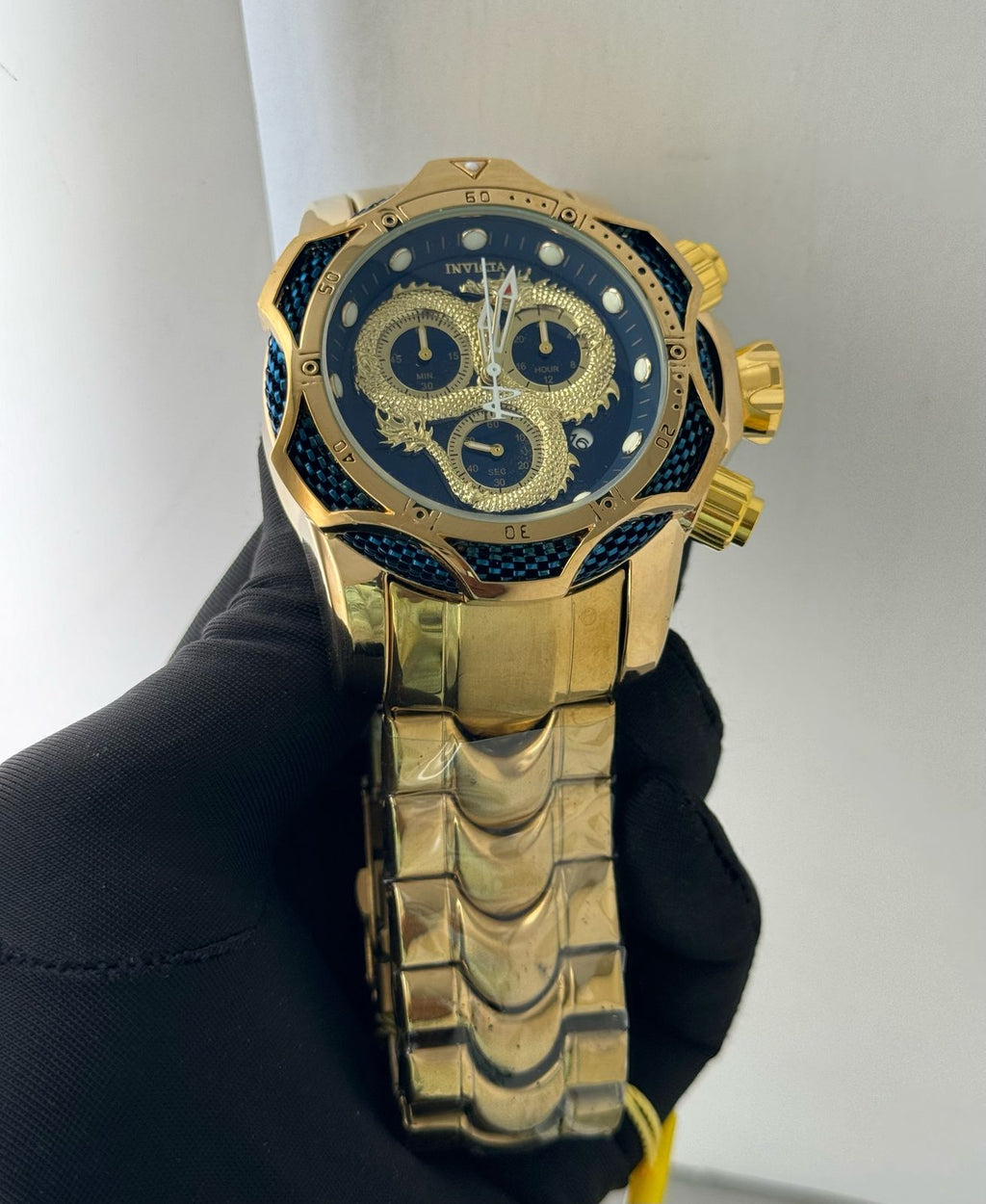 Golden Dragon Watch 💎 Diamond Edition Dubai Imported