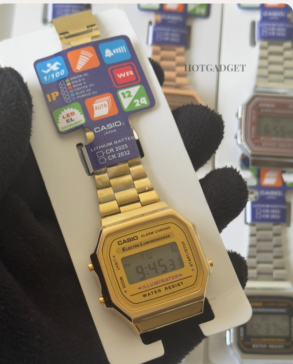 Vintage A168 Unisex (Digital Watch)