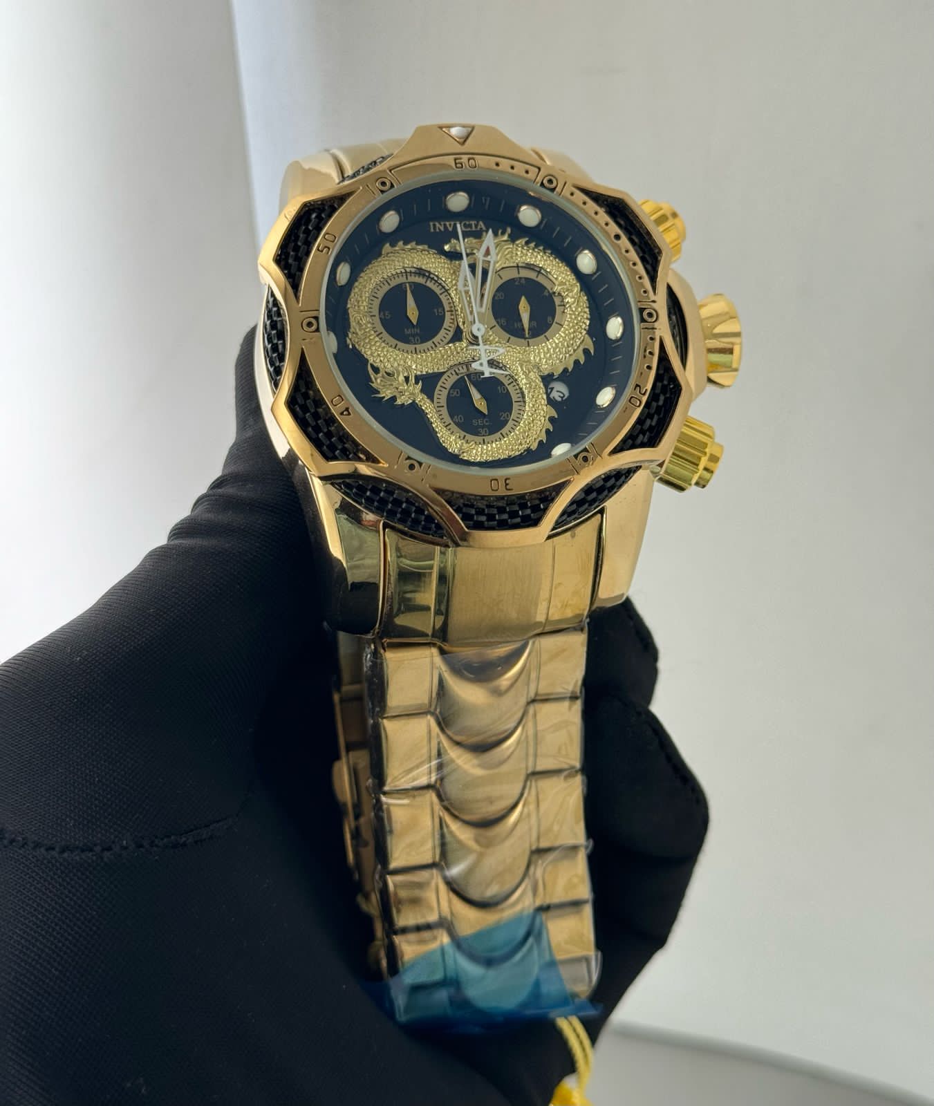 Golden Dragon Watch 💎 Diamond Edition Dubai Imported