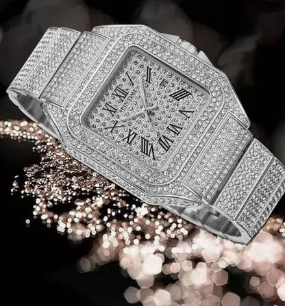 Premium luxury Square dial watch for men & women